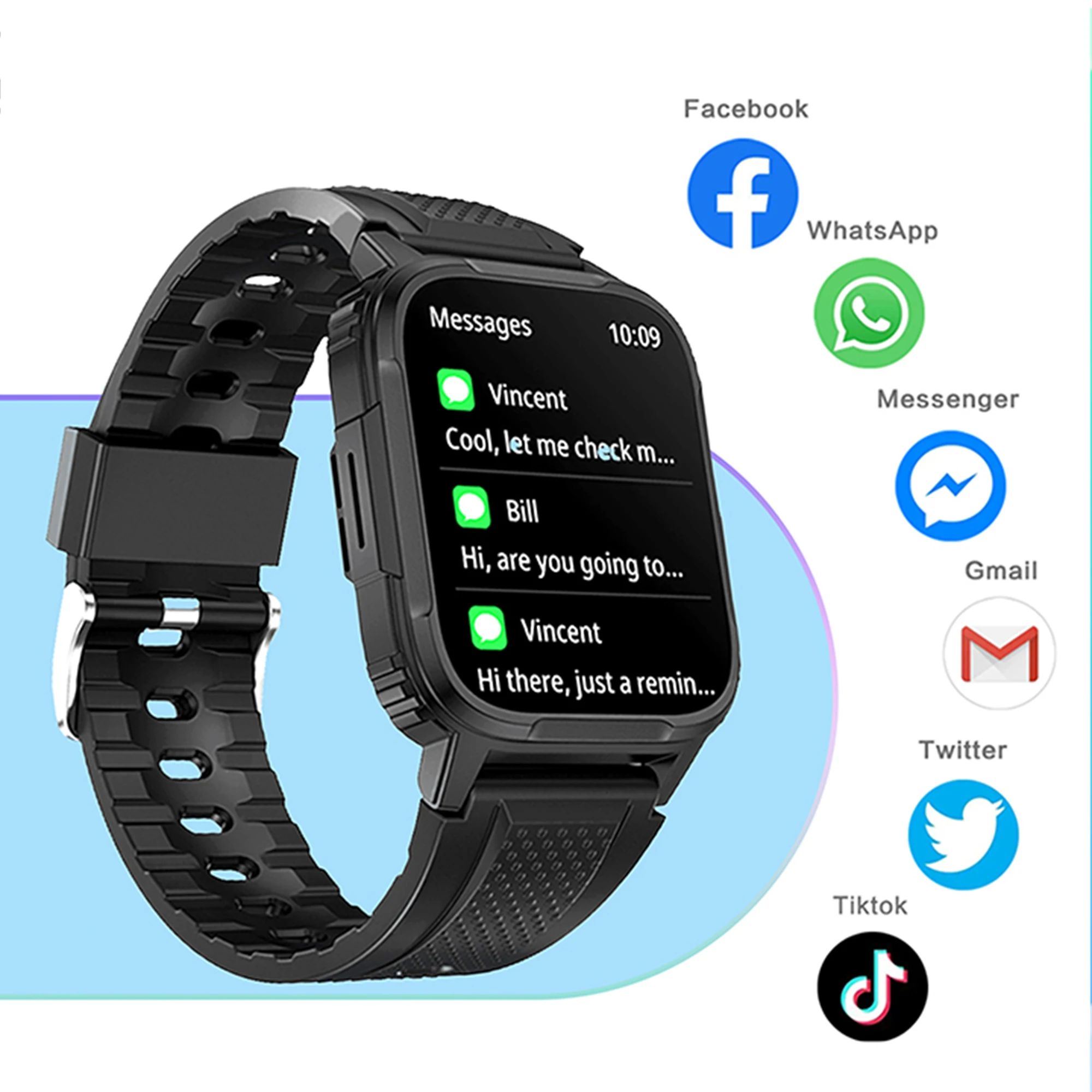 Fashions Smart Watch 2024 Android Gift Bluetooth Call Smartwatch 2024 Touch Dial Music Fitness Tracker Sports Watches