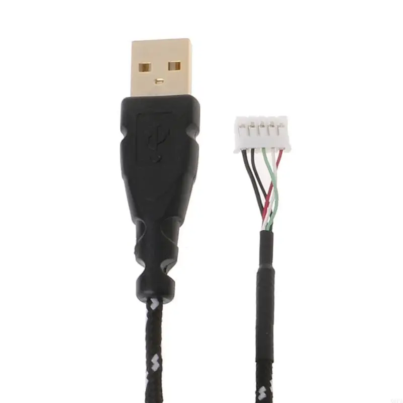 新しい USB マウス ケーブル/ライン/ワイヤー、マイクロソフト IO 1.1 IE 3.0 およびその他のマウス用、金メッキヘッド、耐久性があり長持ち