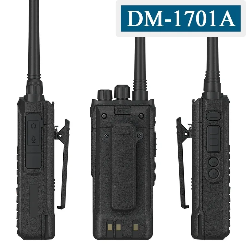 Baofeng DM-1701A DMR UHF VHF Dual Band Walkie Talkie Dual Time Slot SMS Open GD77 Dual Mode Analog Digital Long Range Ham Radios view 4