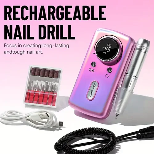 Imagen 2 del producto Herramientas para pulir uñas |   El diseño multifuncional cubre la eliminación/pulido/peeling/pulido de uñas