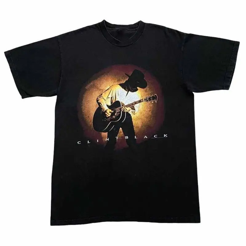 1995 Style Country Clint Black T Shirt  S 5XL 1J0060