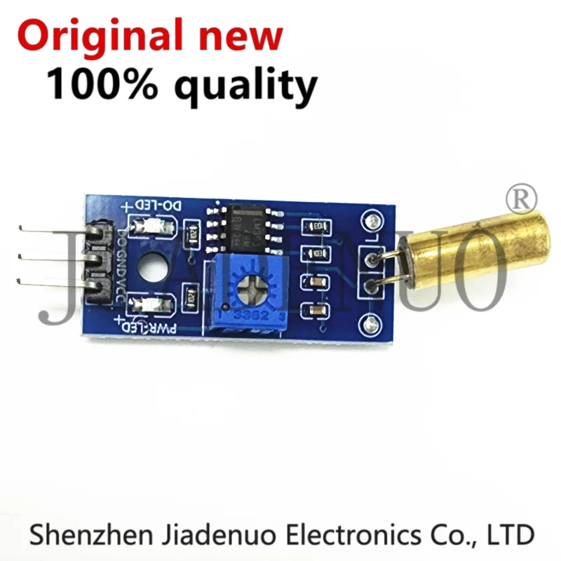 1-10PCS Golden SW-520D Angle Sensor Module, Ball Switch, Vibration Switch, Tilt Sensor Module