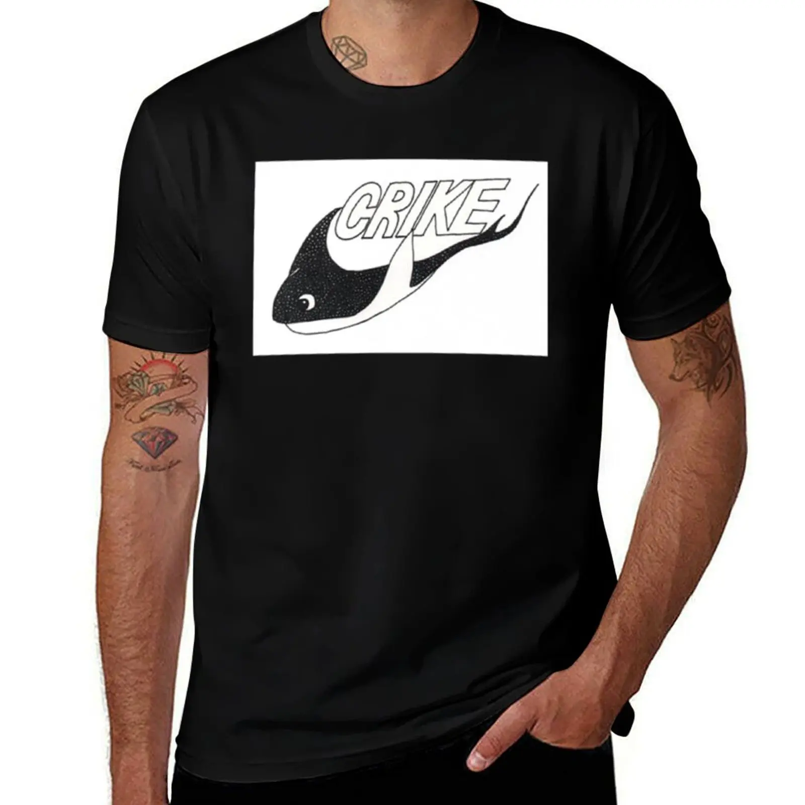 Crike Sting Ray logo_lt T-Shirt Lightweight Cooling Short Sleeve Tee T-Shirt
