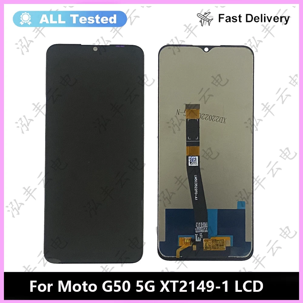 Original For Motorola Moto G50 5G LCD XT2149-1 Display Touch Panel Screen Digitizer Assembly lcd For Moto G50 XT2137-1 XT2137-2