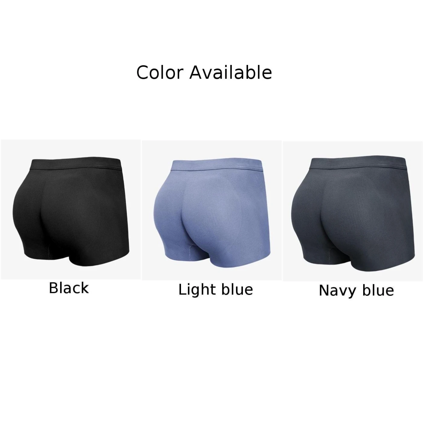 Men Padded Push Up Panties Butt Lifter Shaper Fake Ass Buttocks Hip Lifter Enhancer Underwear Sexy U Convex Boxershorts