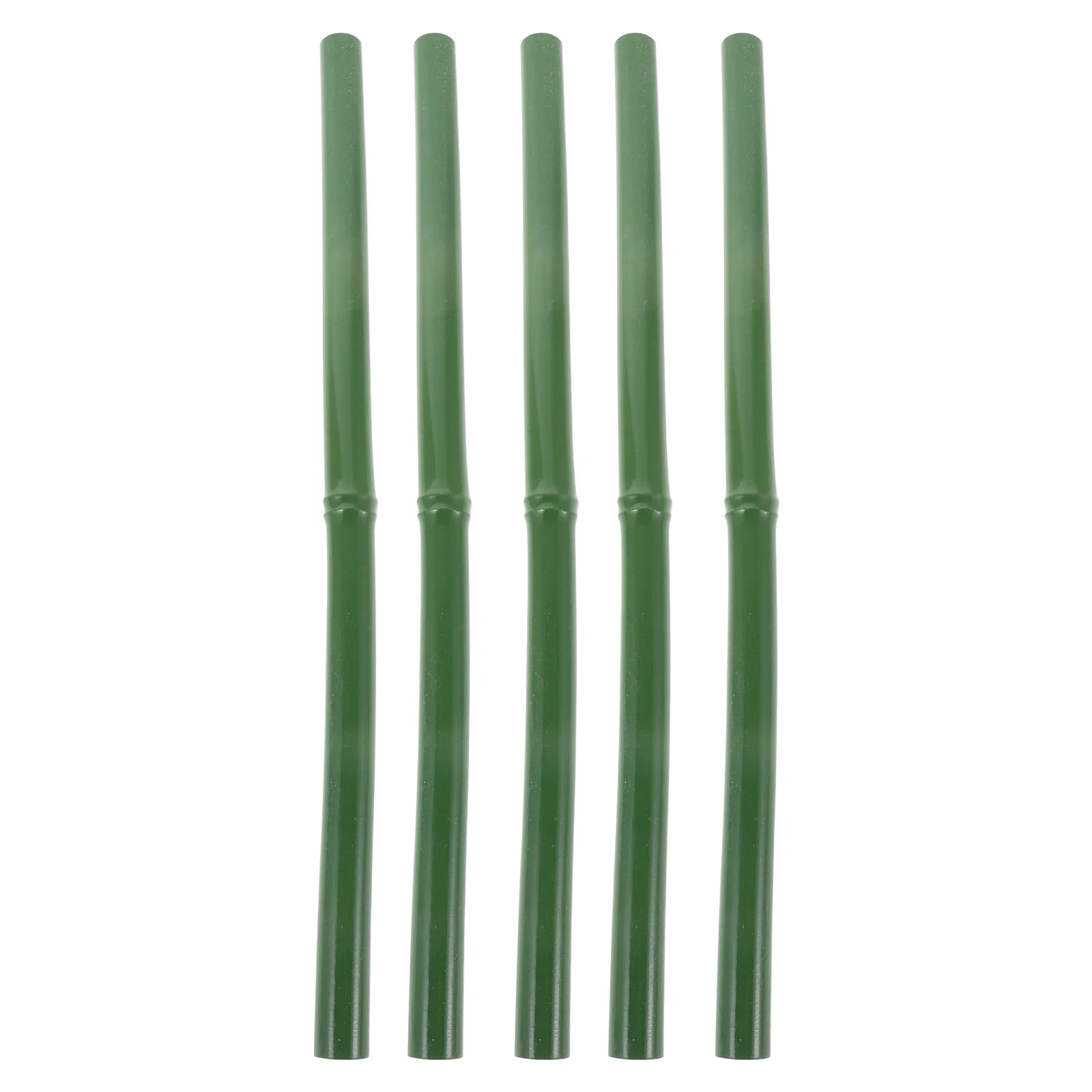 

5 шт. искусственные бамбуковые палочки, реалистичные поддельные бамбуковые палочки для сада, балкона, дома и улицы, декоративный забор, сделай сам, поддержка растений