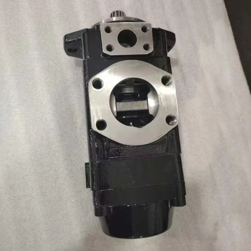 Hydraulic Triple Vane Piston Pump Model 707880 with Part Numbers 401-00081 401-00354A 401-00158 401-00081A