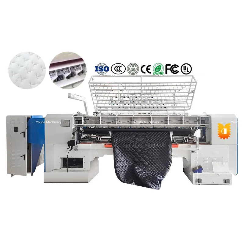 Máquina de coser de colchón de brazo largo, una sola cabeza de colchón de equipo de costura, Industrial, a la venta, mejor precio