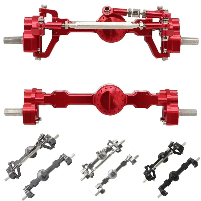 MN Aluminum Alloy CNC Anodized Full Metal Front Rear Portal Axle for 1/12 MN MN99S MN98 D90 D91 D99 D99S MN90 RC Car Upgrade