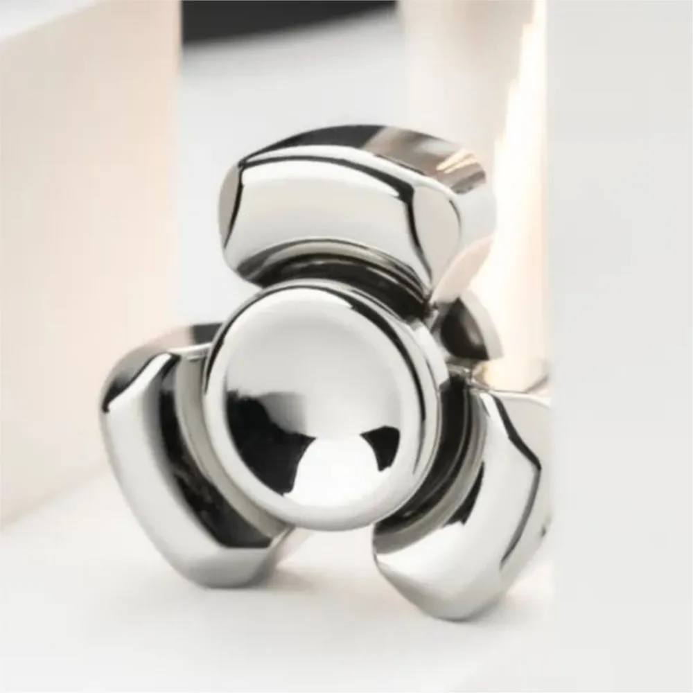 Universe EDC ZHENYUE Fidget Spinner Zircuti Gyro Fidget Toys For Adults Anxiety Relief Gadgets Three Leaf Spinner