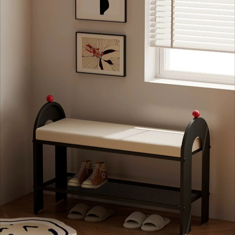 You can sit at the door, wear a shoe stool, enter the door, shoe cabinet, shoe change stool, integrated household door