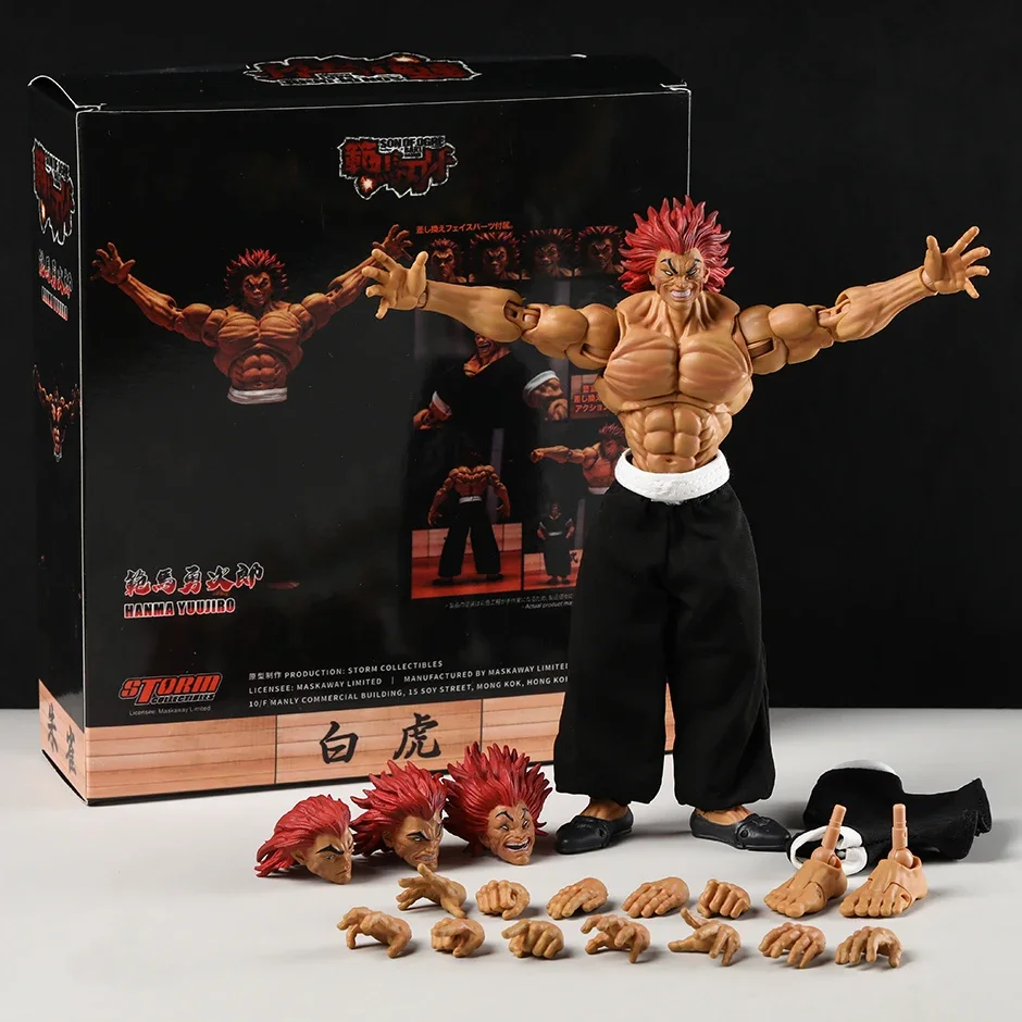 Storm Toys 1/12 Hanma Yujiro Action Toy Figures Collection