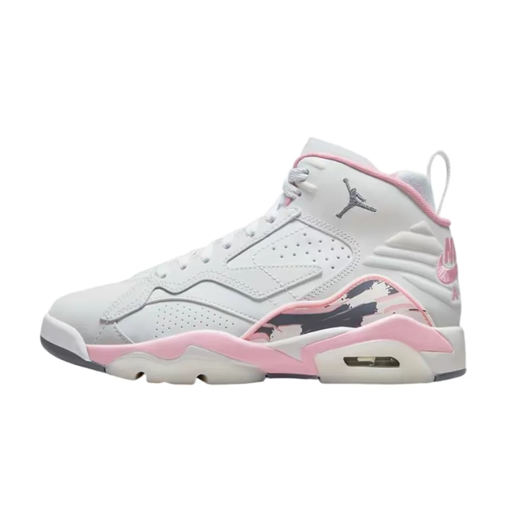 Jordan Jumpman MVP ShyPink Women's High-Top – White/Pink, Breathable Upper, Cushioned Support & Long-Lasting FB9019-106