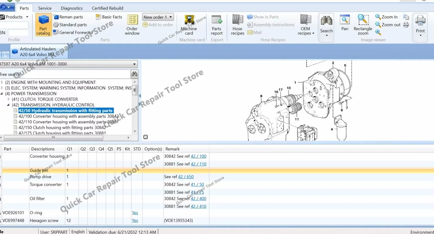2026 hot selling newest  2024.06 for ROSIS Offline R2 EPC Parts Catalog & Repair Manuals for Construction V4.6.9.0