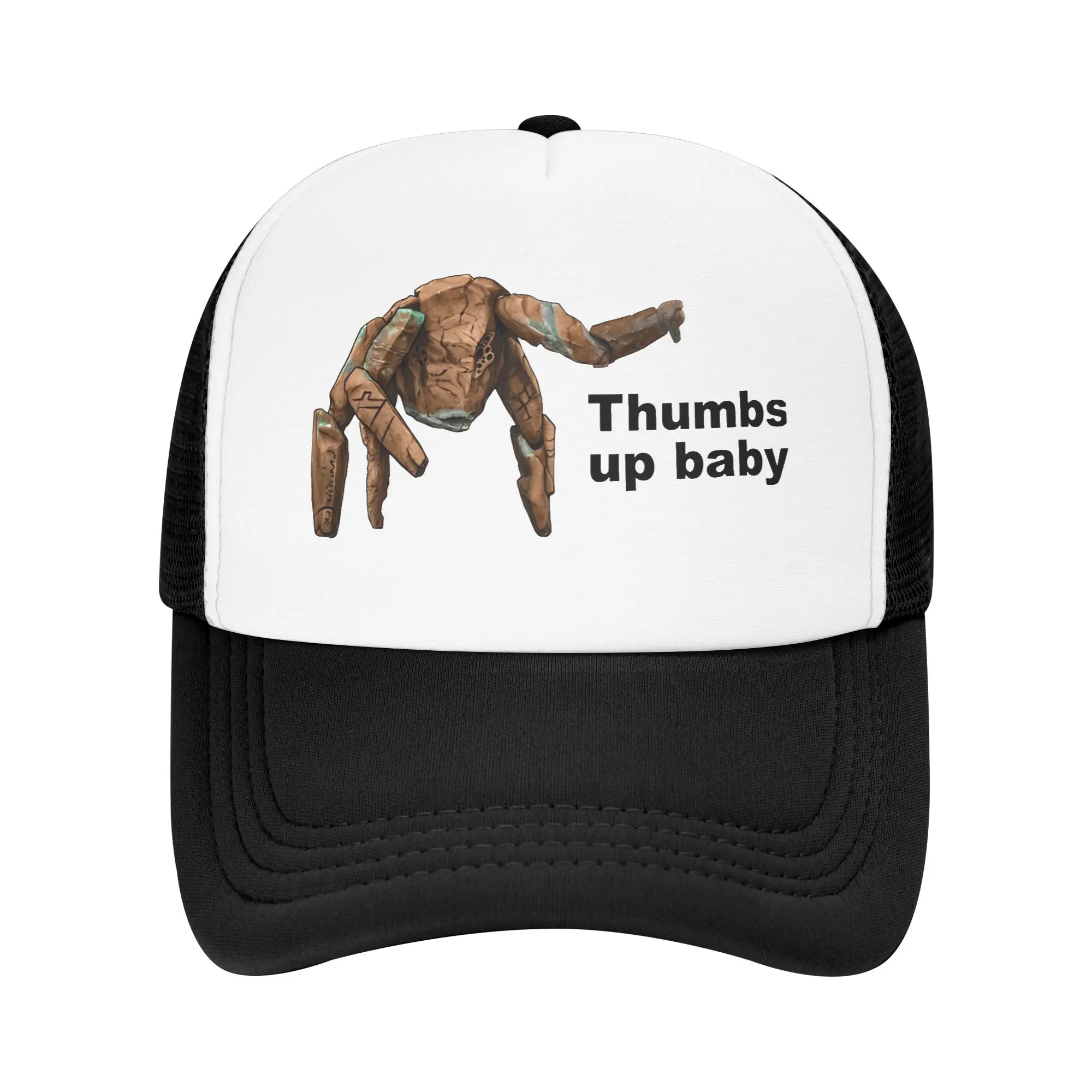 Project Hail Mary Rocky Thumbs Up Baby Foam Trucker Hat Men Women Summer Outdoor Mesh-Back Golf Hat Cap Fashion Sun Hat