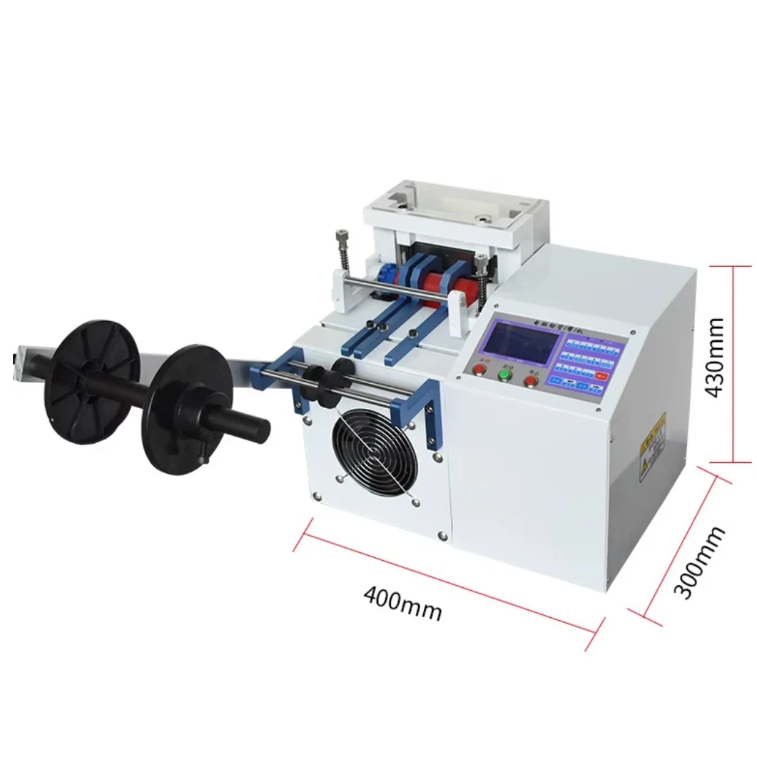 BORX-WX-100 High Quality Automatic Pipe Cutter Belt Cutting Machine Shrink/ PVC Sleeve Cutting Machine