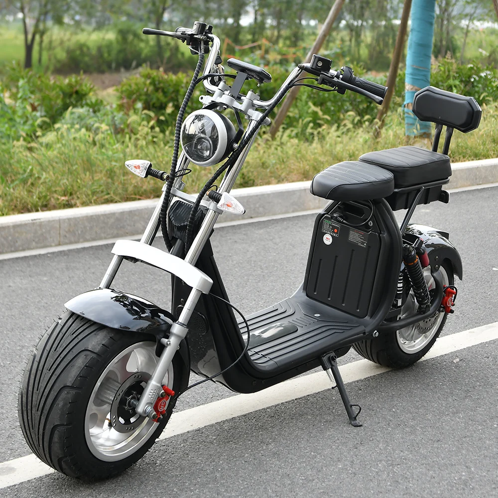 Adult electric motorcycle 4000W Powerful Motor Max Speed 70-80KM/H 60V20AH Battery Charging Mileage 35-50KM Citycoco Scooter