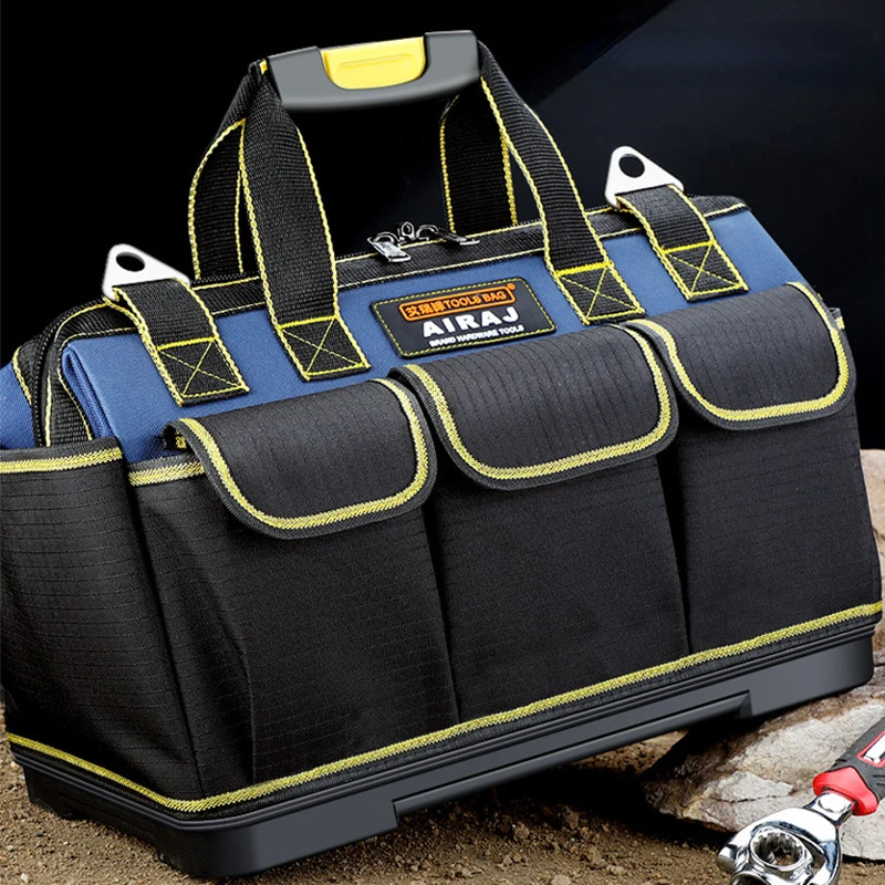 New Tool Bag Waterproof Tool Bag Adjustable Shoulder Strap Collapsible Wear-resistant DurableElectrician Tool Bags2023