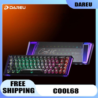 DAREU COOL68 Magnetic Gaming Mechanical Keyboard 8Khz RT0.01mm Fast Trigger Wired Gaming Keyboard PC Accessories with Light Box