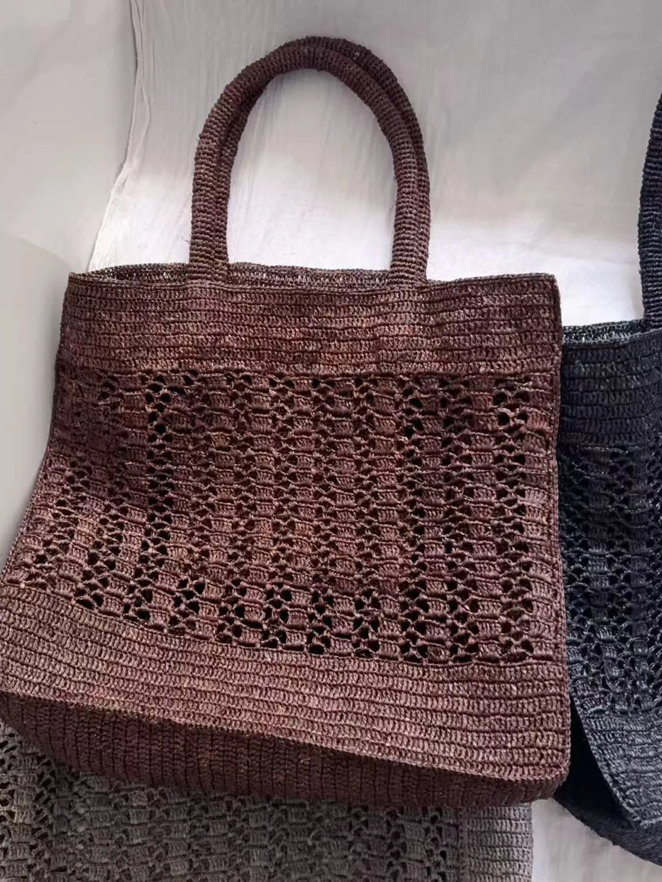 

2025 New Lfite St Woven Bag Large Capaci Women's Handbag Vaion Beach Single oulder Tote Bag Korean Sle Casual P...