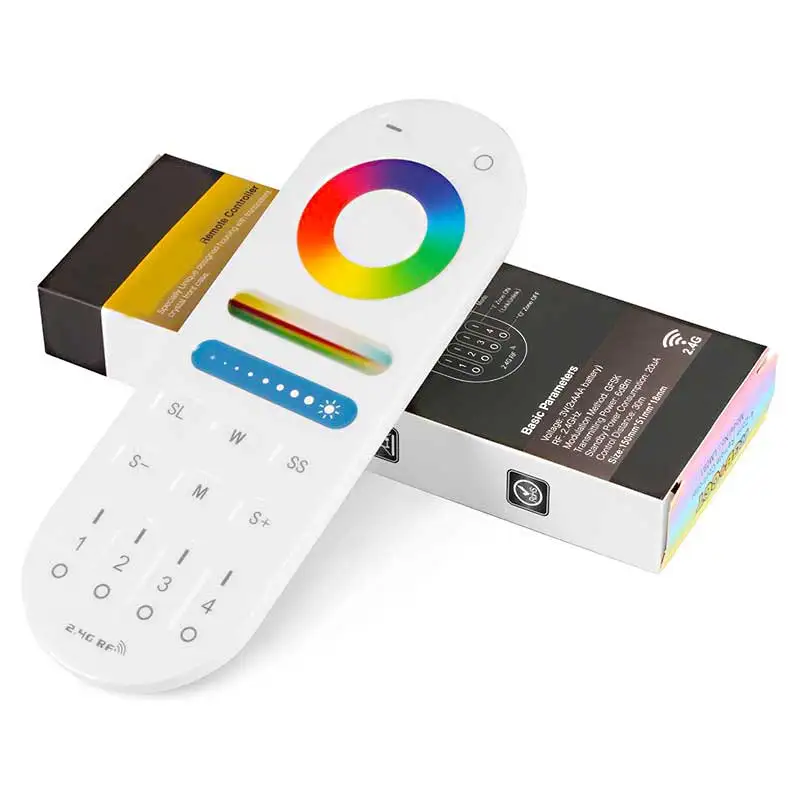 5-in-1 LM052 Tuya ZigBee 3.0 LED Controller Supports Monochrome CCT RGB RGBW RGBCT PWM LED Strip 2.4G Remote Control LM091