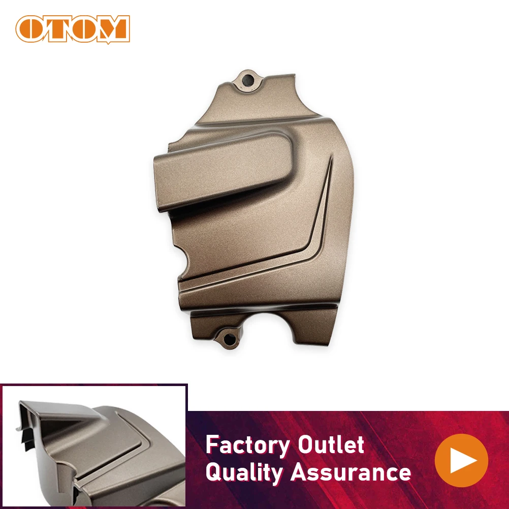 OTOM Motorcycle Front Sprocket Cover For KEWS Hengjian LONCIN YBS300 YB300H YB250R Universal Engine Case COVER COMP LEFT REAR