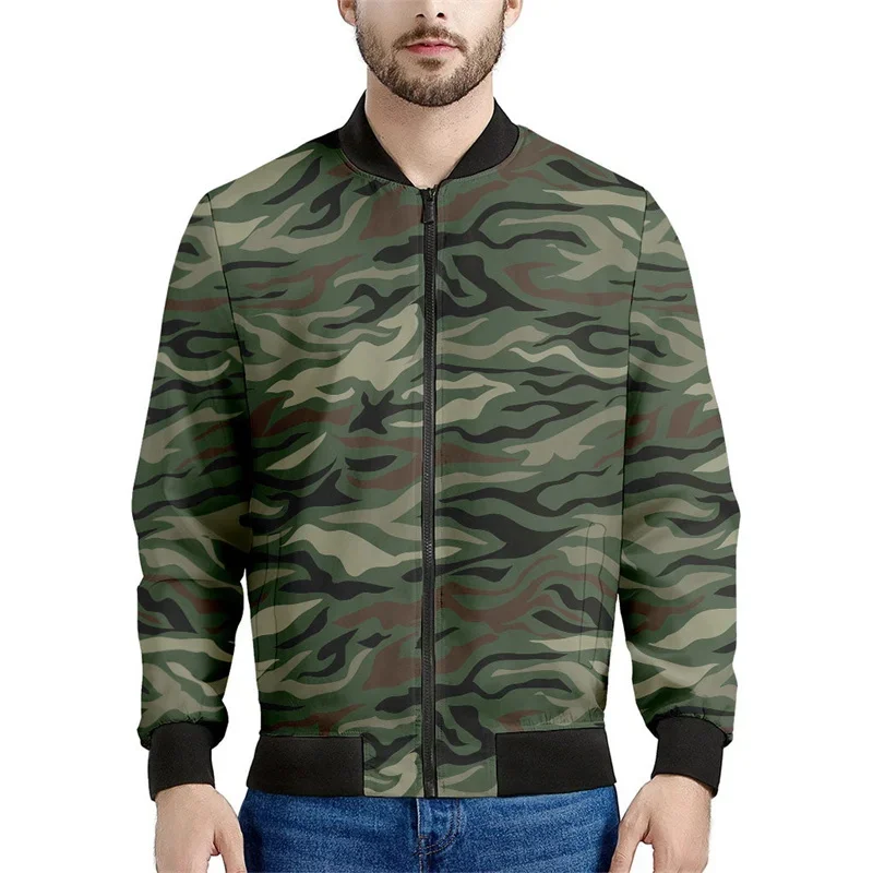 

Camouflage Series Texture Fashionable Hip-Hop Jacket Unisex Men's Baseball Jacket Outdoor Street Wear Baseball Jacket MD3