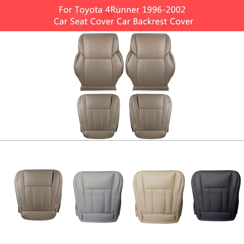 

Чехол на сиденье Toyota 4Runner 1996-2001 2002, чехол на автомобильное сиденье, изготовленный на заказ, переднее сиденье с левым рулем, нижний чехол на сиденье, чехол на спинку