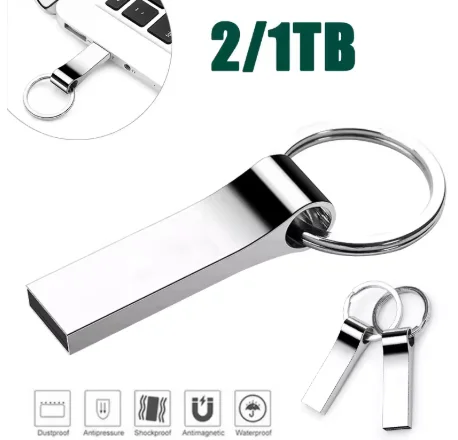 متعددة الوظائف المحمولة عالية السعة 128G-2TB عالية السرعة Usb 3.2 الكمبيوتر ثنائي الاستخدام Otg واجهة مزدوجة محرك فلاش USB معدني #1