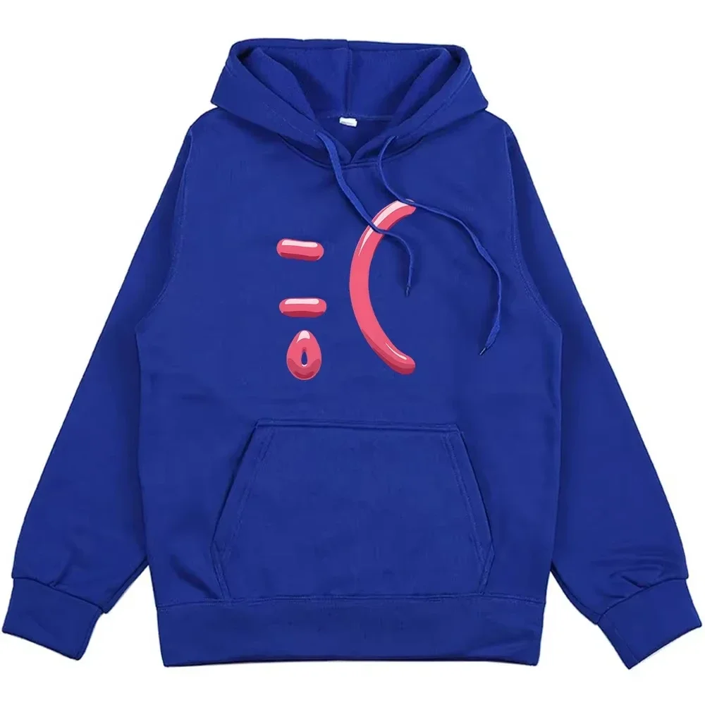 CARITA TRISTE Ana Mena Emilia hoodie Fashion Winter long-sleeved sweatshirt Fun patterned clothing Ropa Hombre Sudaderas unisex