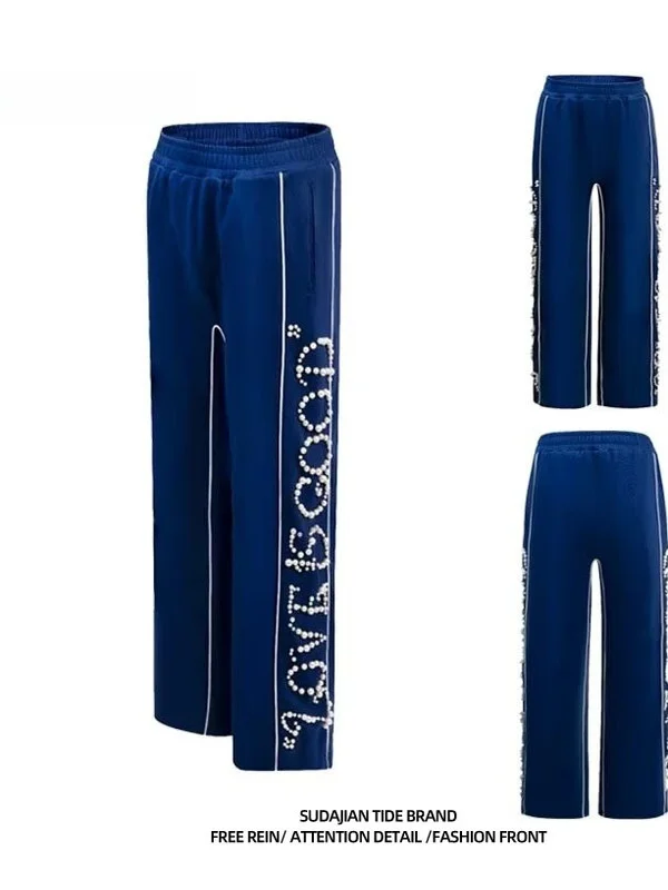 

Хлопковые повседневные брюки Goodsuda Mamba, свободные брюки прямого кроя для мужчин и женщин, удобные, дышащие, из полиэфирного волокна