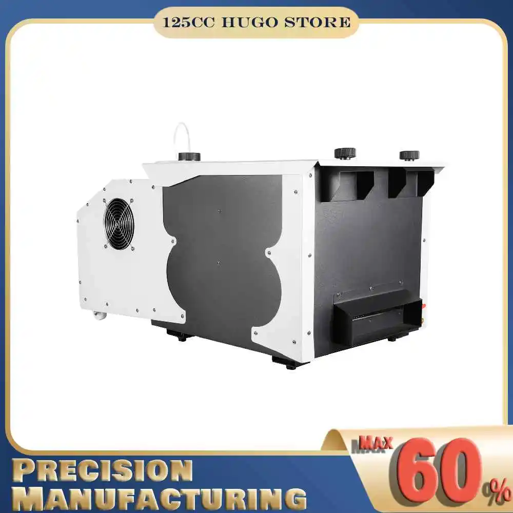 

3000W Low Lying Smoke Fog Machine, Intelligent Temperature Control, Stage Show Effect, Ice Fog Machine, 80㎡ Smoke Fog Sprayer