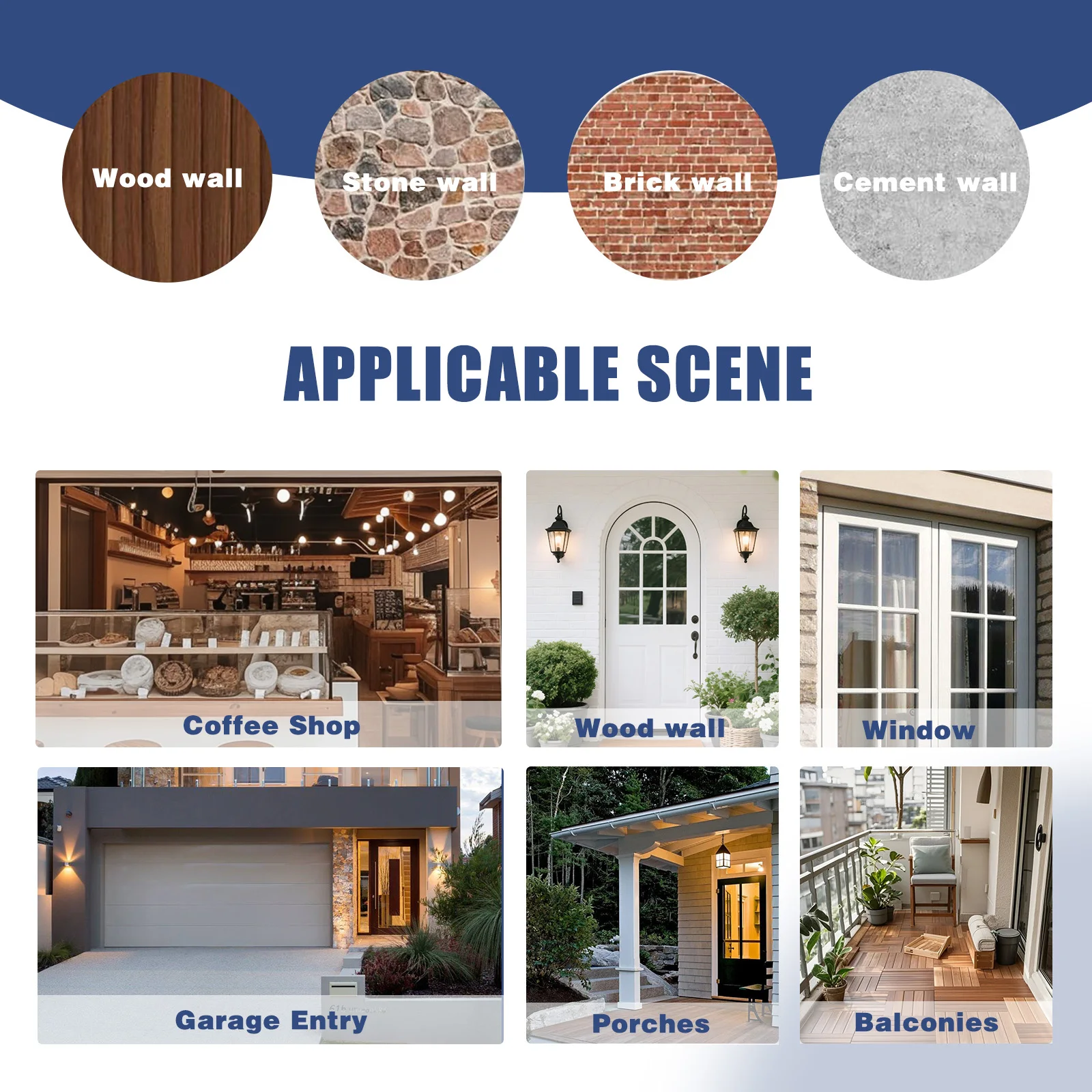 

Awning for Door Entrance with Aluminum Alloy Bracket Window Canopy Exterior with Drainage Sink for Rain Snow Sunlight Protection