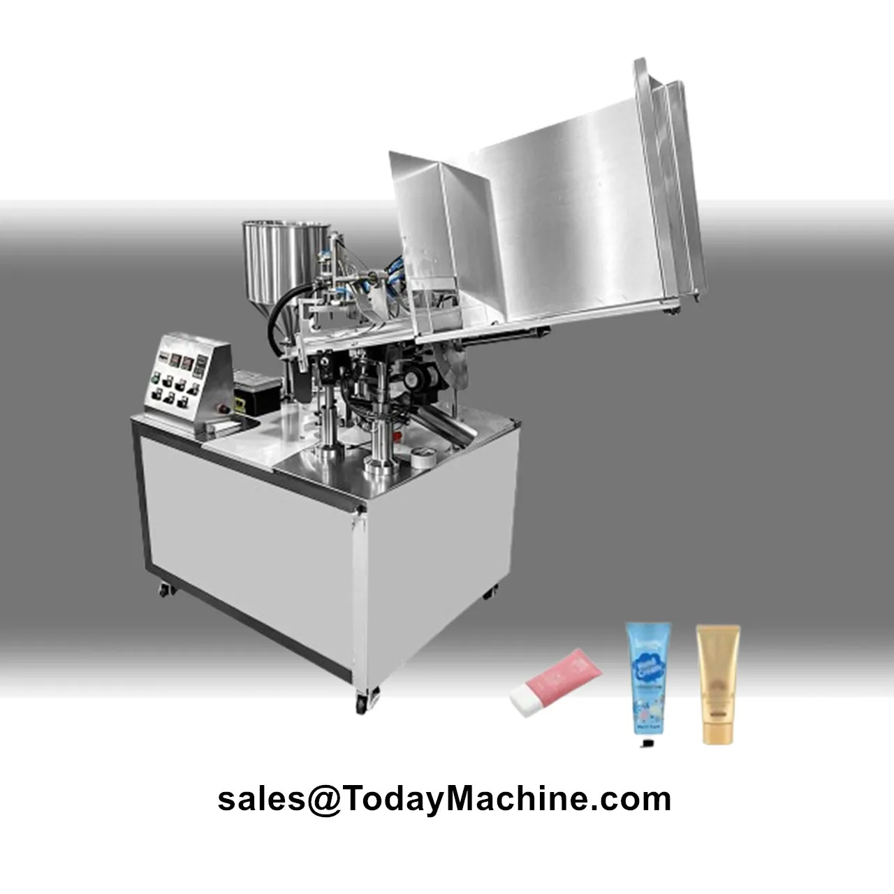 Automatic Plastic Soft Cosmetics Paste Toothpaste Tube Filling and Sealing Machine