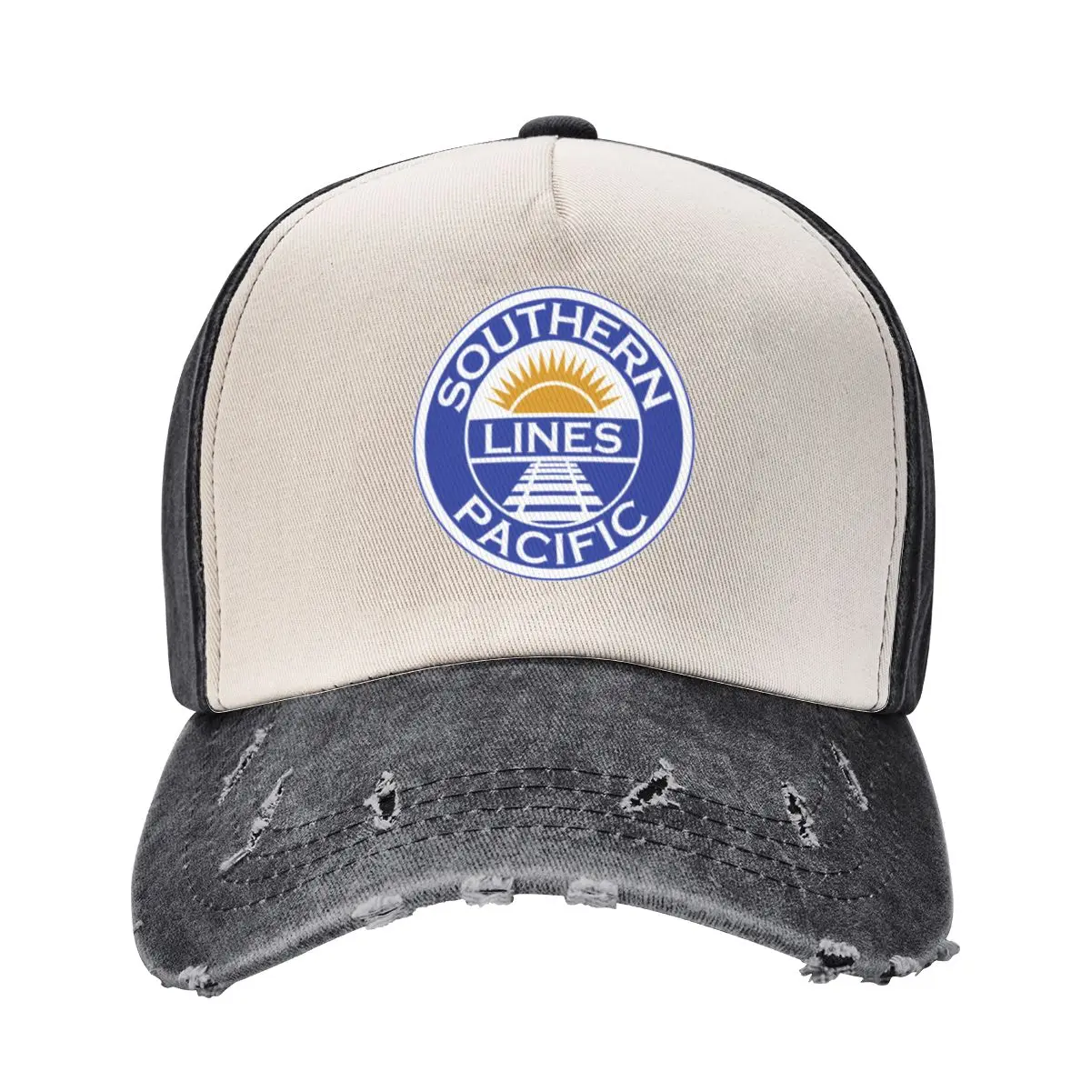 Southern Pacific Logo Baseball Cap Golf Hat Rugby Men's Women's