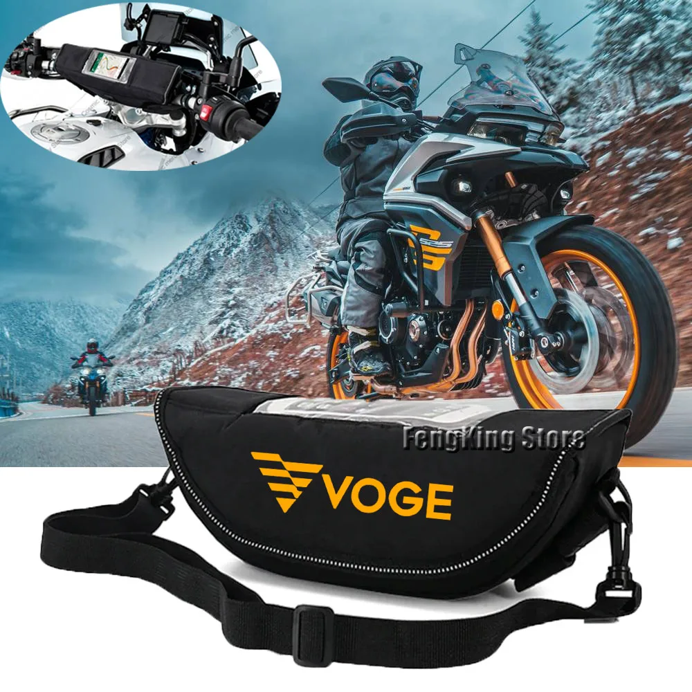 For Voge voge 525dsx ds900x 625dsx Motorcycle Handlebar bag waterproof handlebar travel navigation bag