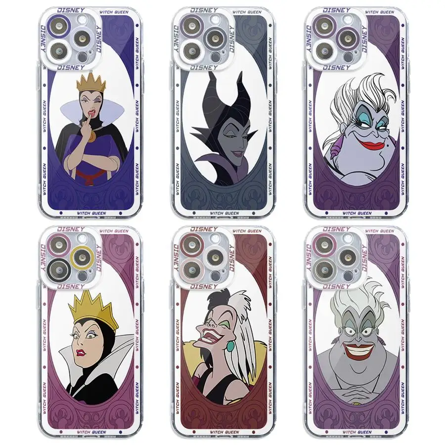 Villain Witch Queen Disney Phone Case for Xiaomi Redmi Note 13 12 11S 10S 10 11Pro 12ProPlus 13Pro 4G 5G Soft Cover