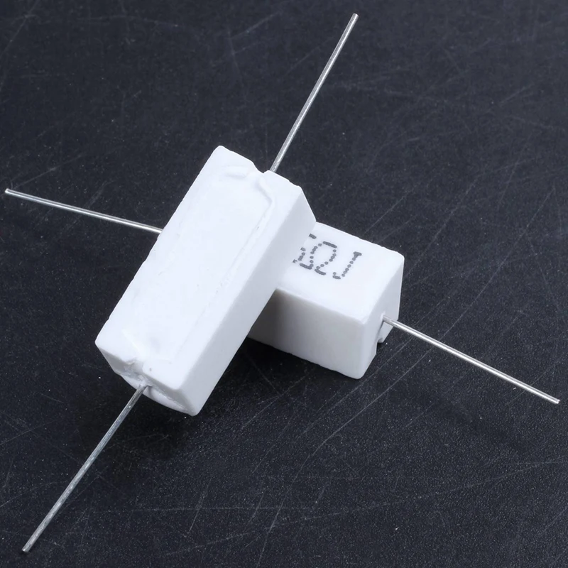 40 Pcs Axial Lead Ceramic Cement Resistor 0.5 Ohm 5W