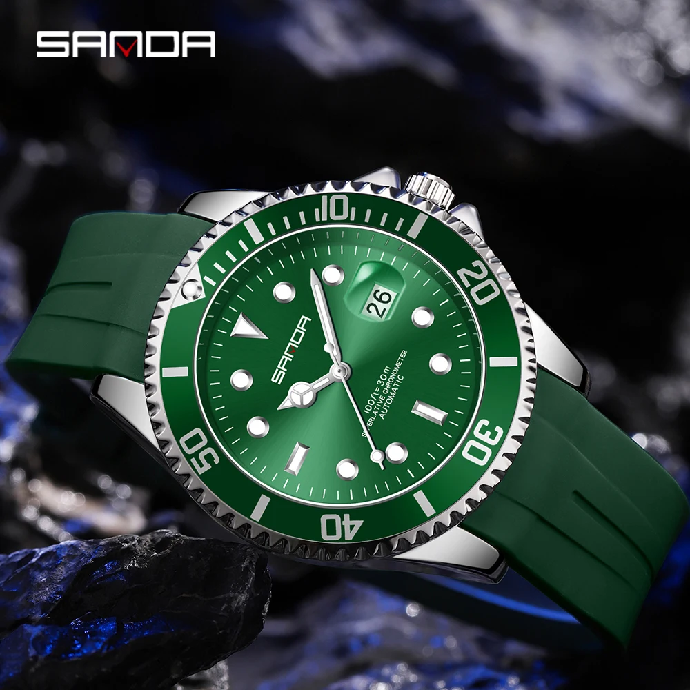 2024 Luxury Brand Automatic Watches Men Square Design Waterproof Mechanical Watch Sport Stylish Women Watches Relogio Masculino