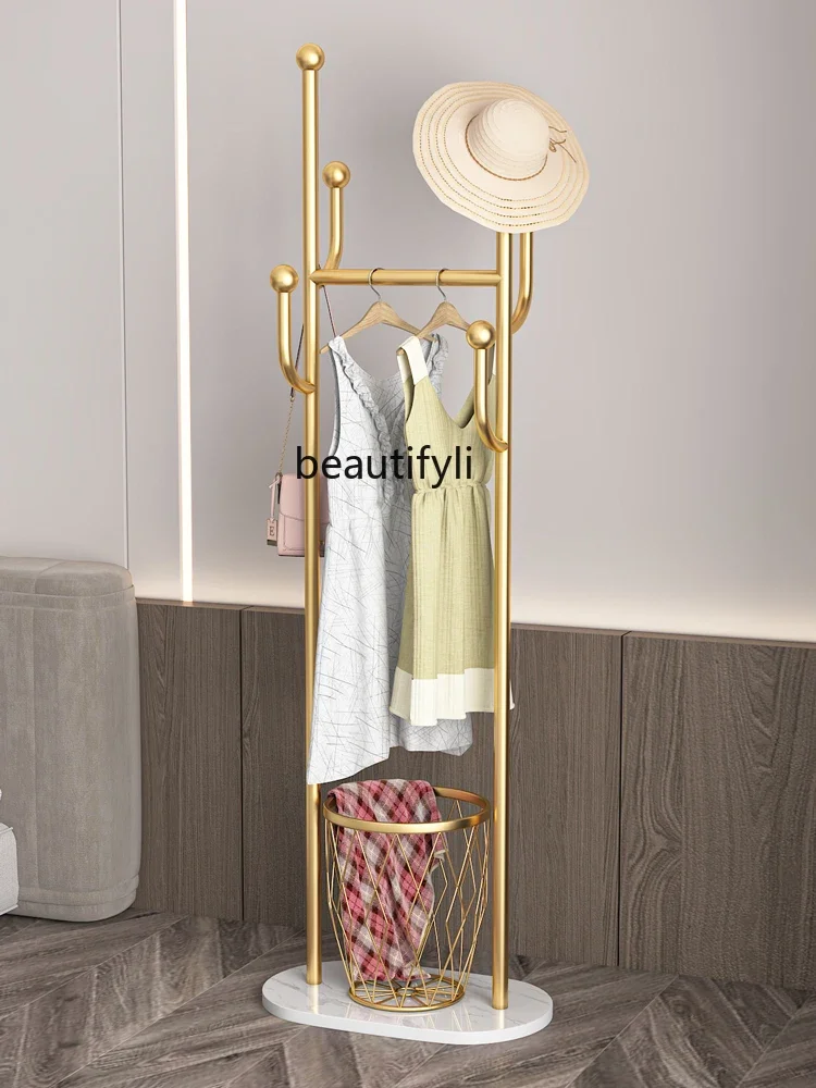 

ss7304 Creative Hat and Coat Stand Indoor Floor Hanger Living Room Home Multi-Functional Rod Storage Rack