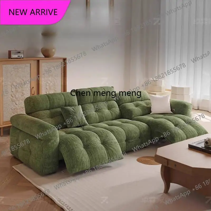 

M183 Open Three Seater Living Room Sofas Velvet Fabric Modern Modular Living Room Sofas Lounges Adult Divani Per Soggiorno