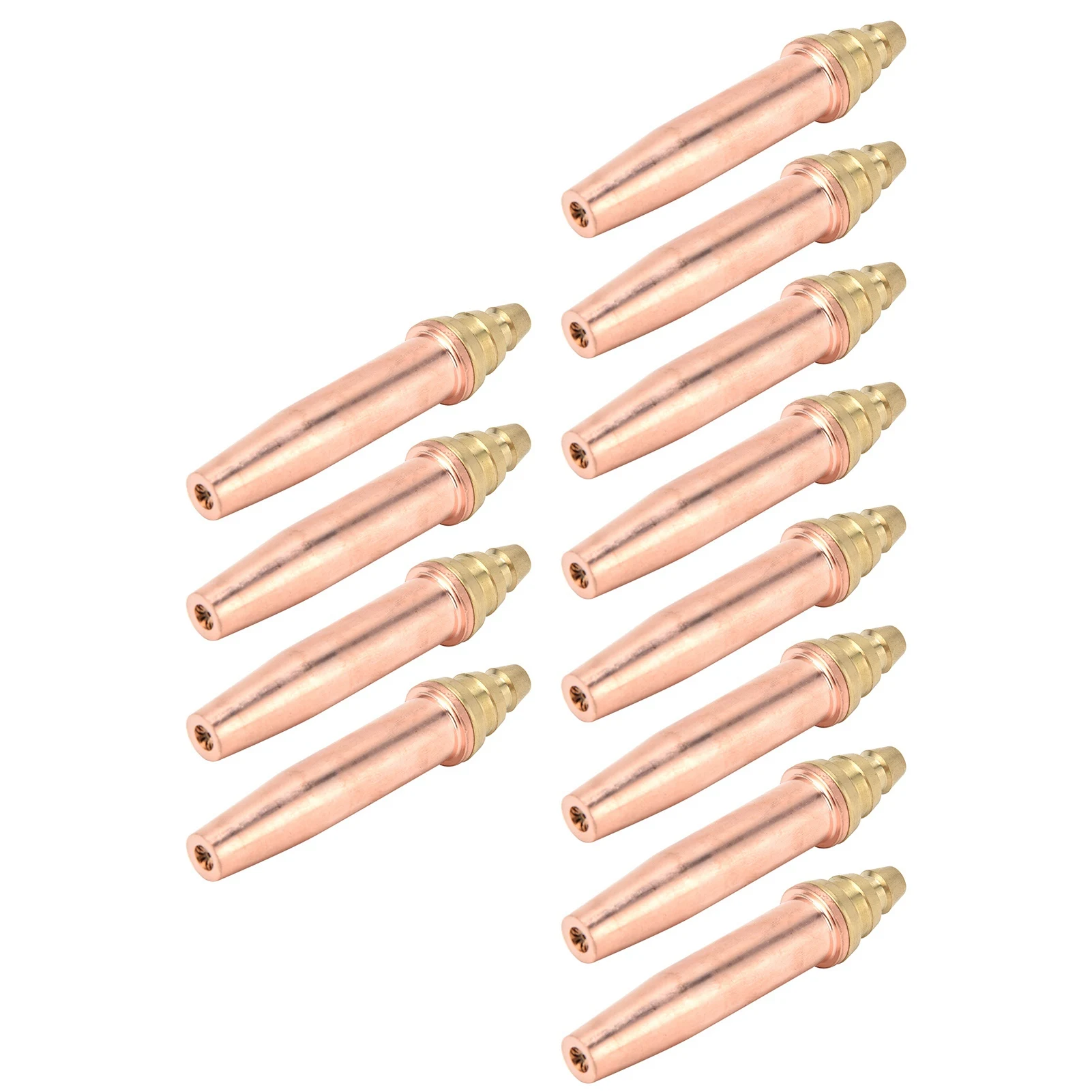 4Pcs Propane Cutting Torch Tips High Temperature Resistance Fast Cutting Isobaric Cutting Nozzle Propane Cutting Torch Kit