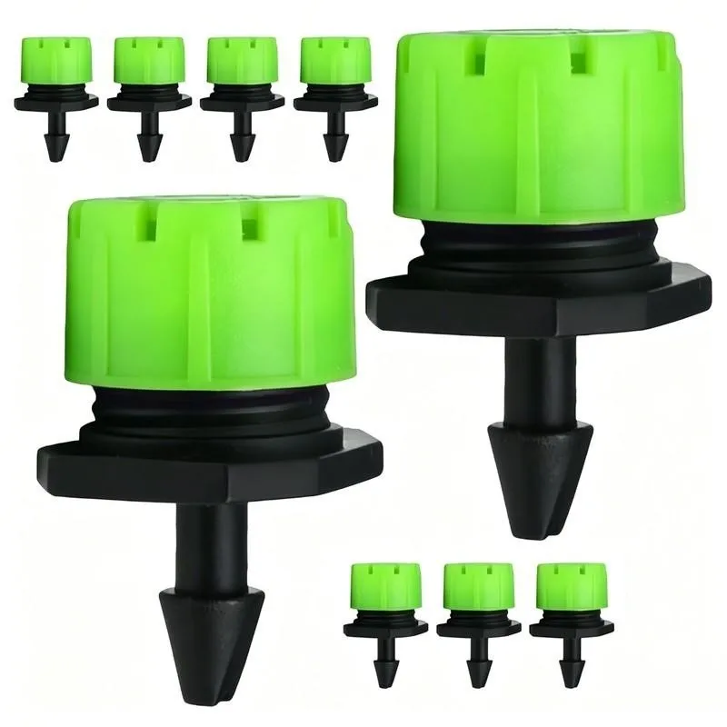 69 pcs Water Flow Control Nozzles, Efficient Water Saving, suitable for Vegetable Garden Sprinkling, Adjustable Flow Control