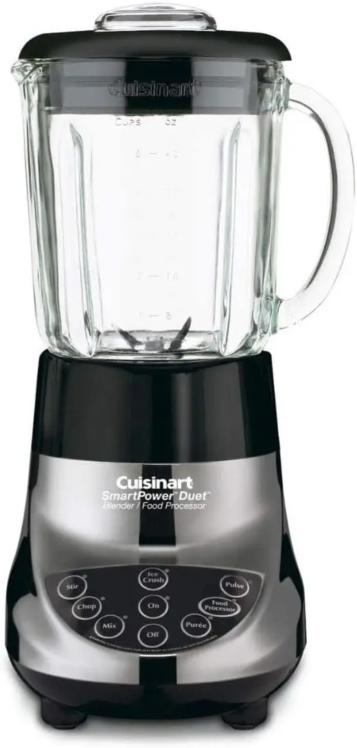 

BFP-703BC Smart Power Duet Blender/Food Processor, Brushed Chrome, 3 cup, count of 6