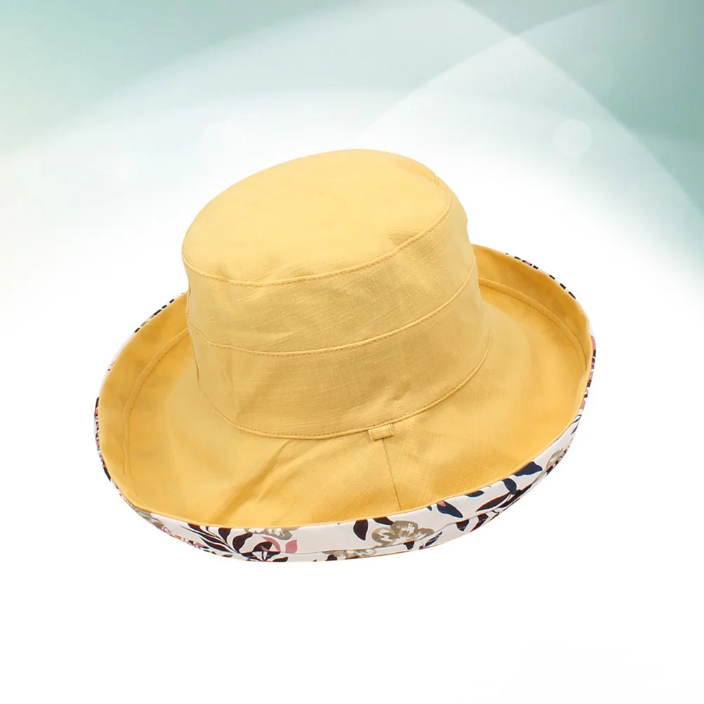 

Two-Faced Fisherman Hat Japanese 57cm Wide Brim Summer Sunshade Hat Anti-Wind Rope Fashion Sunhat for Woman Outdoor