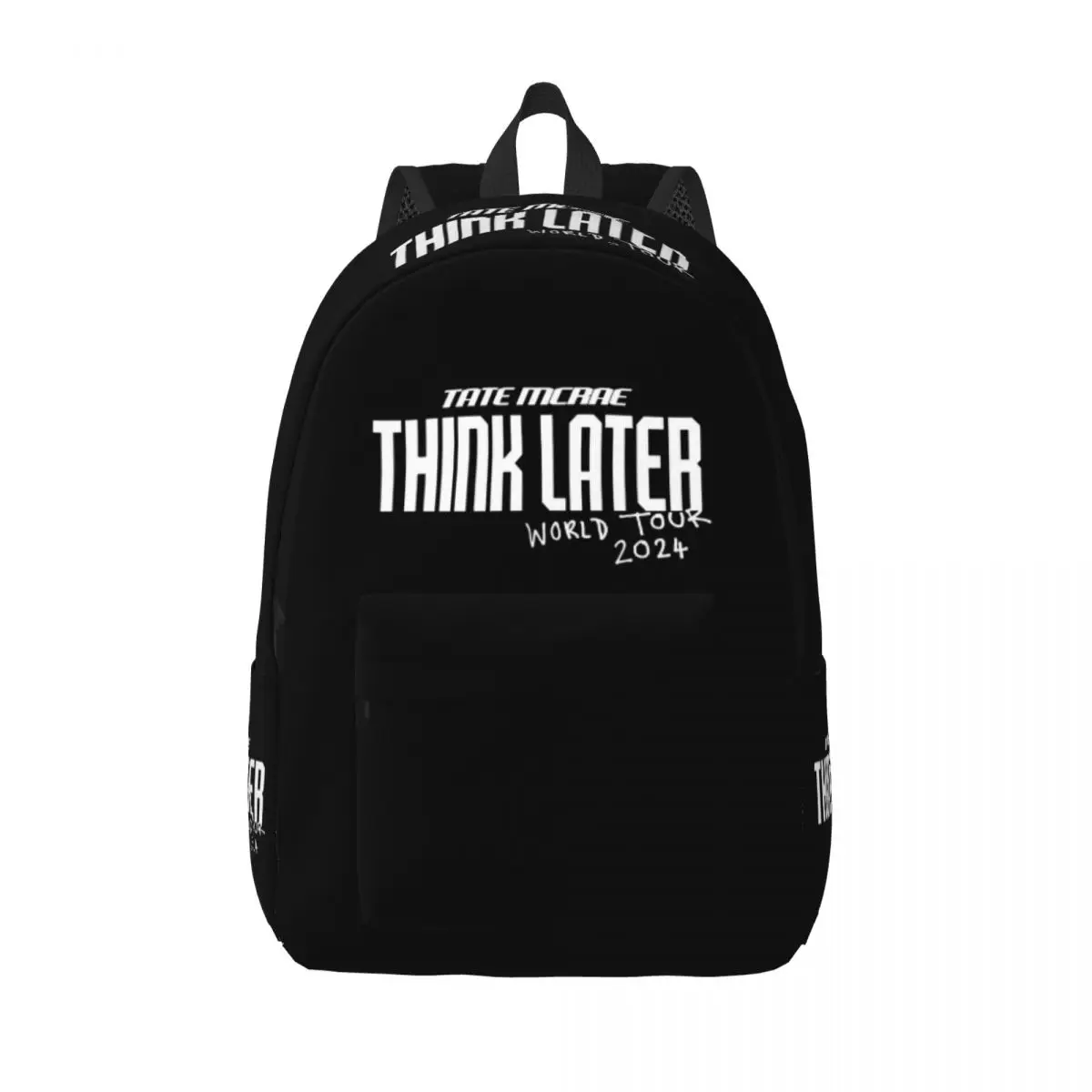 

Tate Mcrae Think Later World Tour 2024 Concert Cool Backpack with Pocket School Hiking Travel Daypack for Men Women Laptop Bag