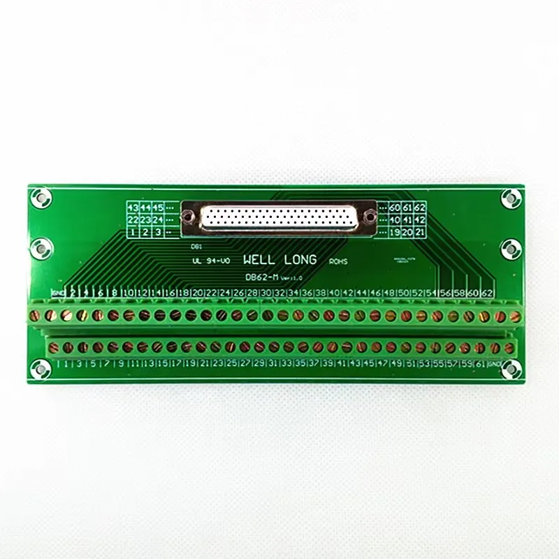 

Разъем клеммной колодки D-SUB DB62 с гнездовым разъемом