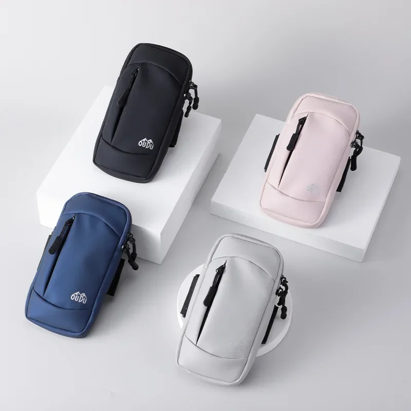 

New Outdoor Sport Ararm Bag for Men and Women Casual Walking Mobile Phone Bag Bag Fitted Waterproof Running Wrist Small Shoulder