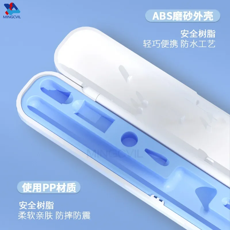 Universal Pencil Box For Apple Pencil 2 1 Cover for Xiaomi Pencil Stylus Case Pen Holder Protective Case for Huawei Stylus Box view 4
