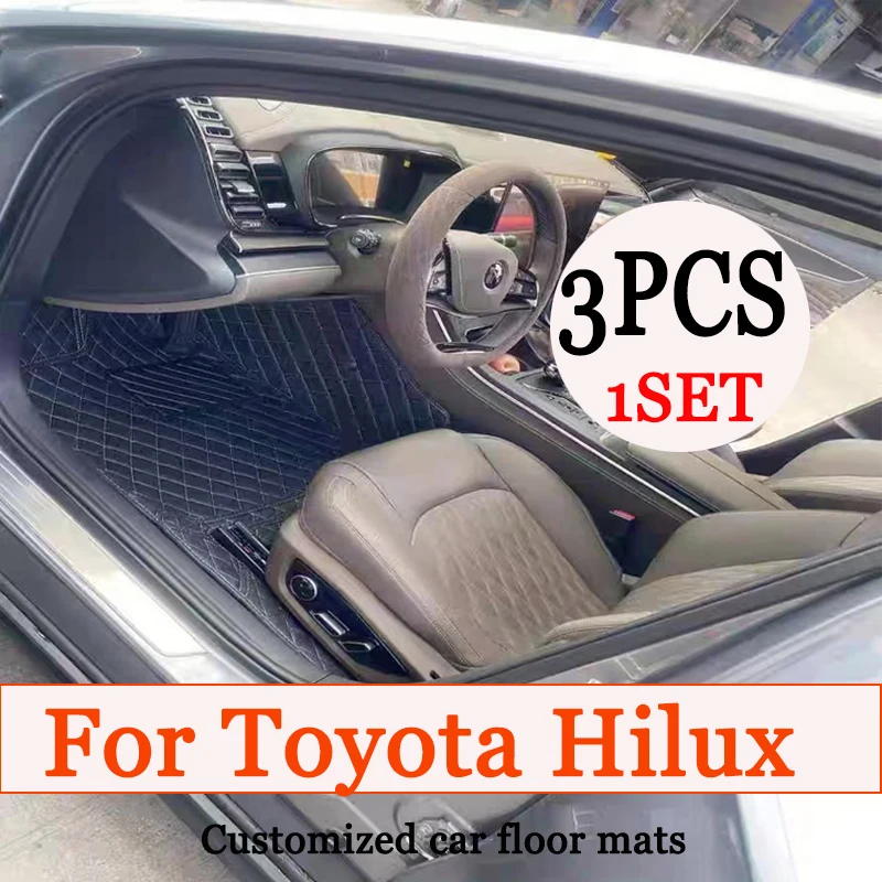 

Автомобильные коврики для Toyota Hilux 2022 2021 2020 2019 2018 2017 2016 2015 2014 2013 2012 2011 2010 2009 Ковры на заказ